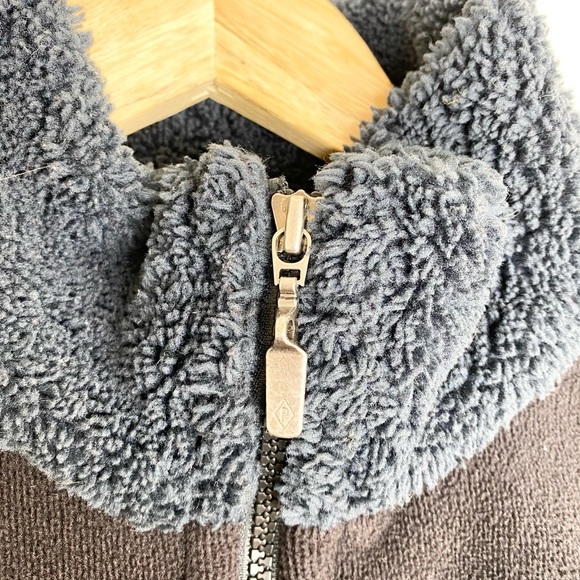 Patagonia Synchilla Black/Blue Sherpa Medium - Picture 4 of 8